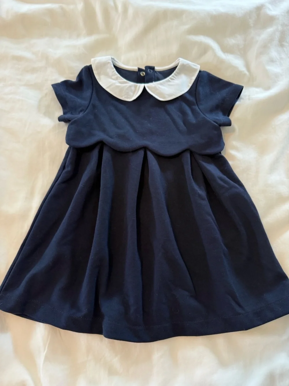 NWT Jacadi Baby Girl Dress- Size 18 Months - Picture 1 of 3